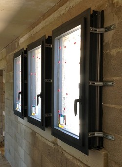 pose menuiserie aluminium rt2012 technal vienne