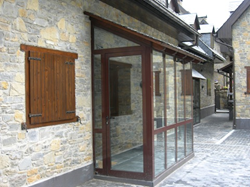 Menuiserie texture technal