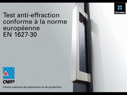 Test anti-effraction conforme à la norme eurpéenne EN 1627-30