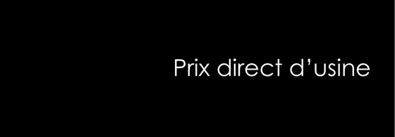 prix direct d'usine