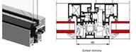 Profilé soleal technal