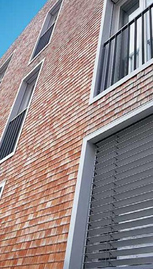 Brise soleil lame courbe